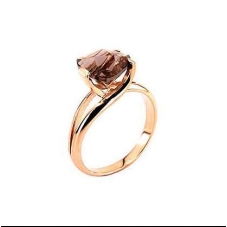 Кольцо 0034 Раухтопаз