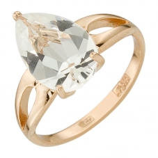 Кольцо 0056 Горный хрусталь