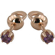 Серьги 0094 Аметист