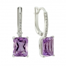 Серьги 1914 Аметист