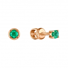 Серьги 0277 Агат